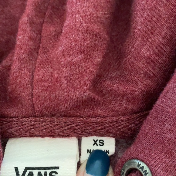 Vans hoodie full length size XS - Picture 3 of 5